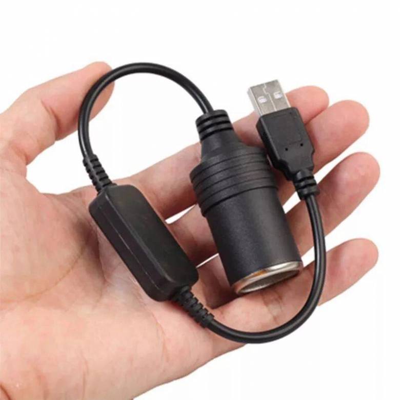 Адаптер преобразователь с 5 В Usb на 12 В прикуриватель автомобиля - фото фото фото 2
