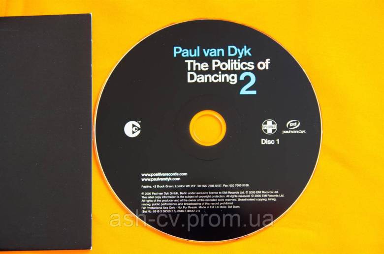 Музичний диск CD. PAUL VAN DYK (2cd) - фото фото фото 6