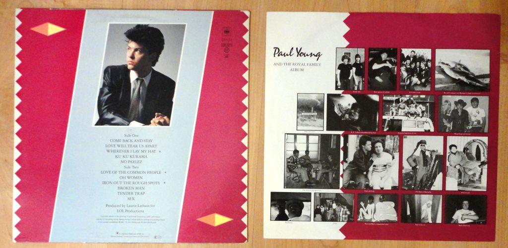 Paul Young - No Parlez NM/NM/EX+ - фото фото фото 1