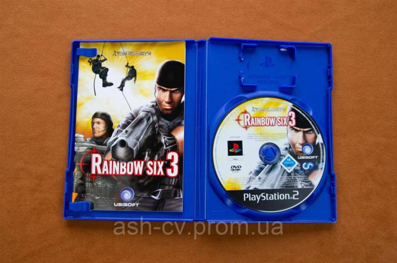 Диск для Playstation 2, гра Tom Clancy&amp;#039;s Rainbow Six 3 - фото фото фото 2