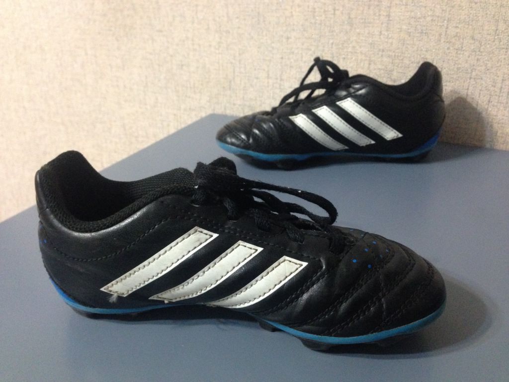 Бутсы Adidas,р.28-29,стелька 19см,нат.кожа,Оригинал - фото фото фото 1