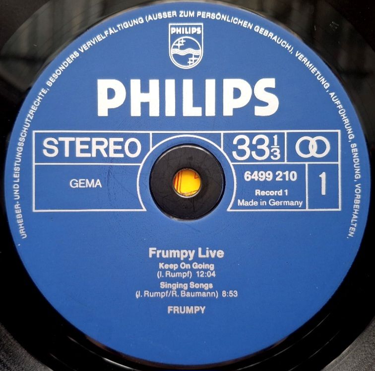 Frumpy - Live - 1973.  (2LP). 12. Vinyl. Пластинки. Germany. - фото фото фото 5