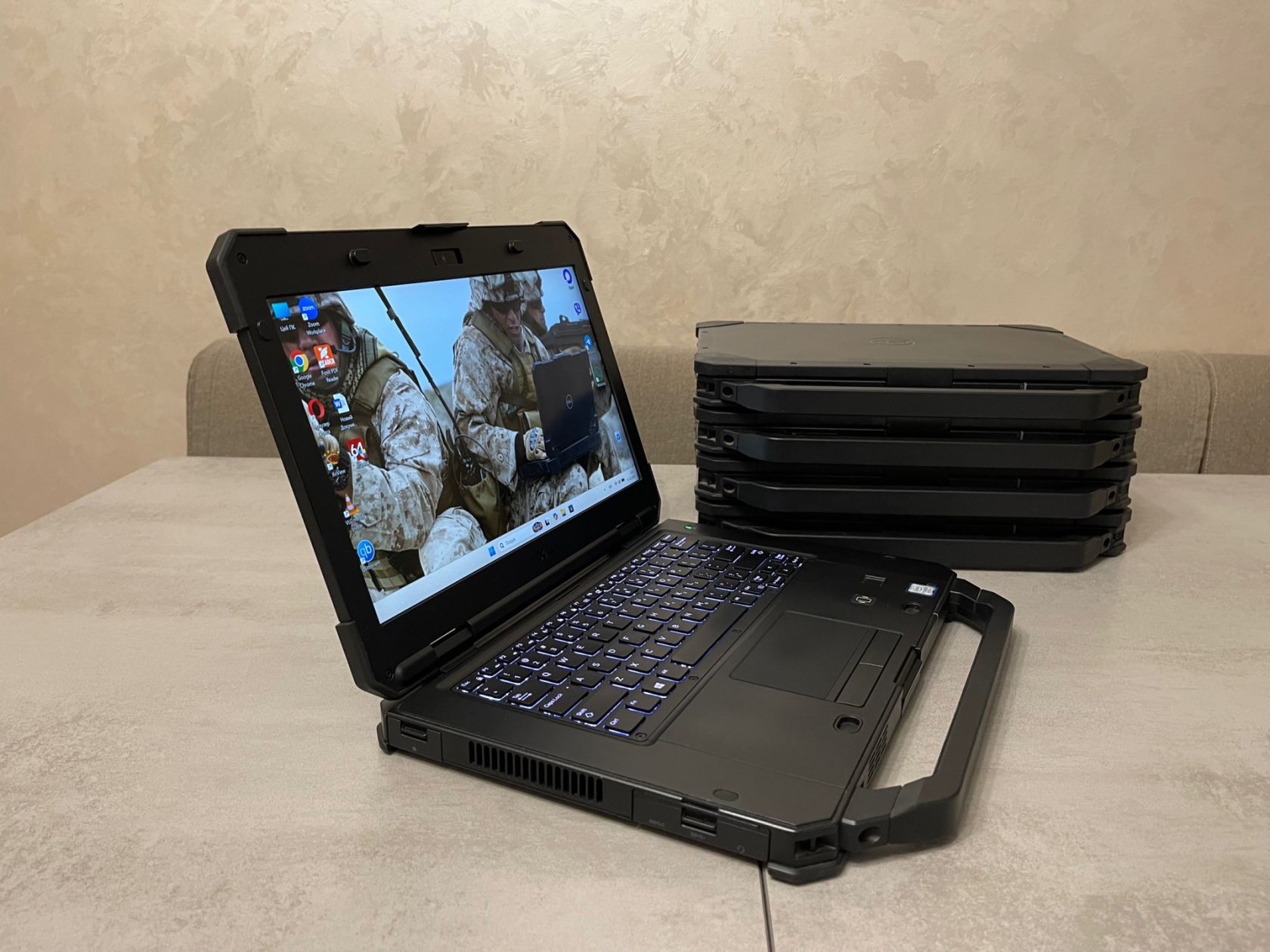 Захищений ноутбук Dell 5420 Rugged, 14" FHD IPS, i5-8350U, 16GB, 256GB, 4G LTE . Гарантія - фото фото фото 2