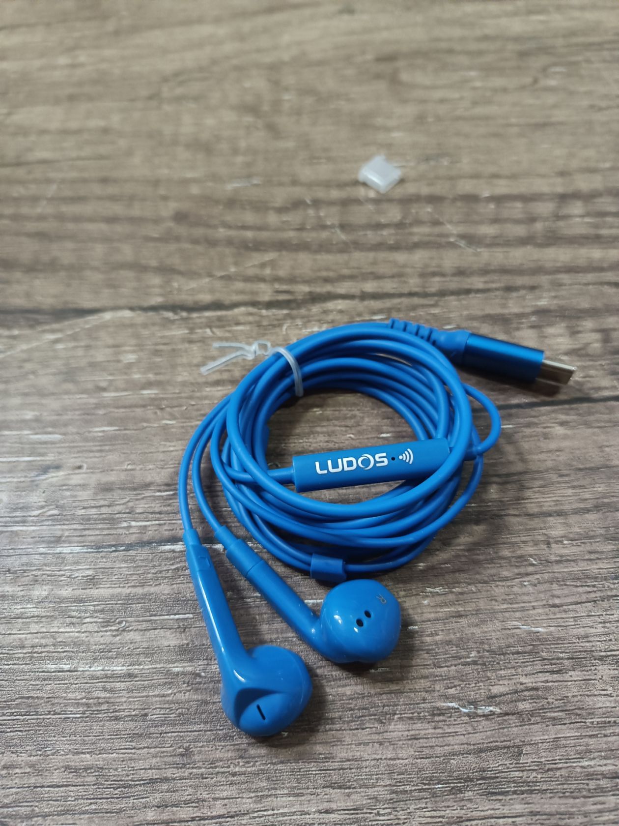 Провідні навушники Ludos USB Type-C сині 3897 - фото фото фото 6