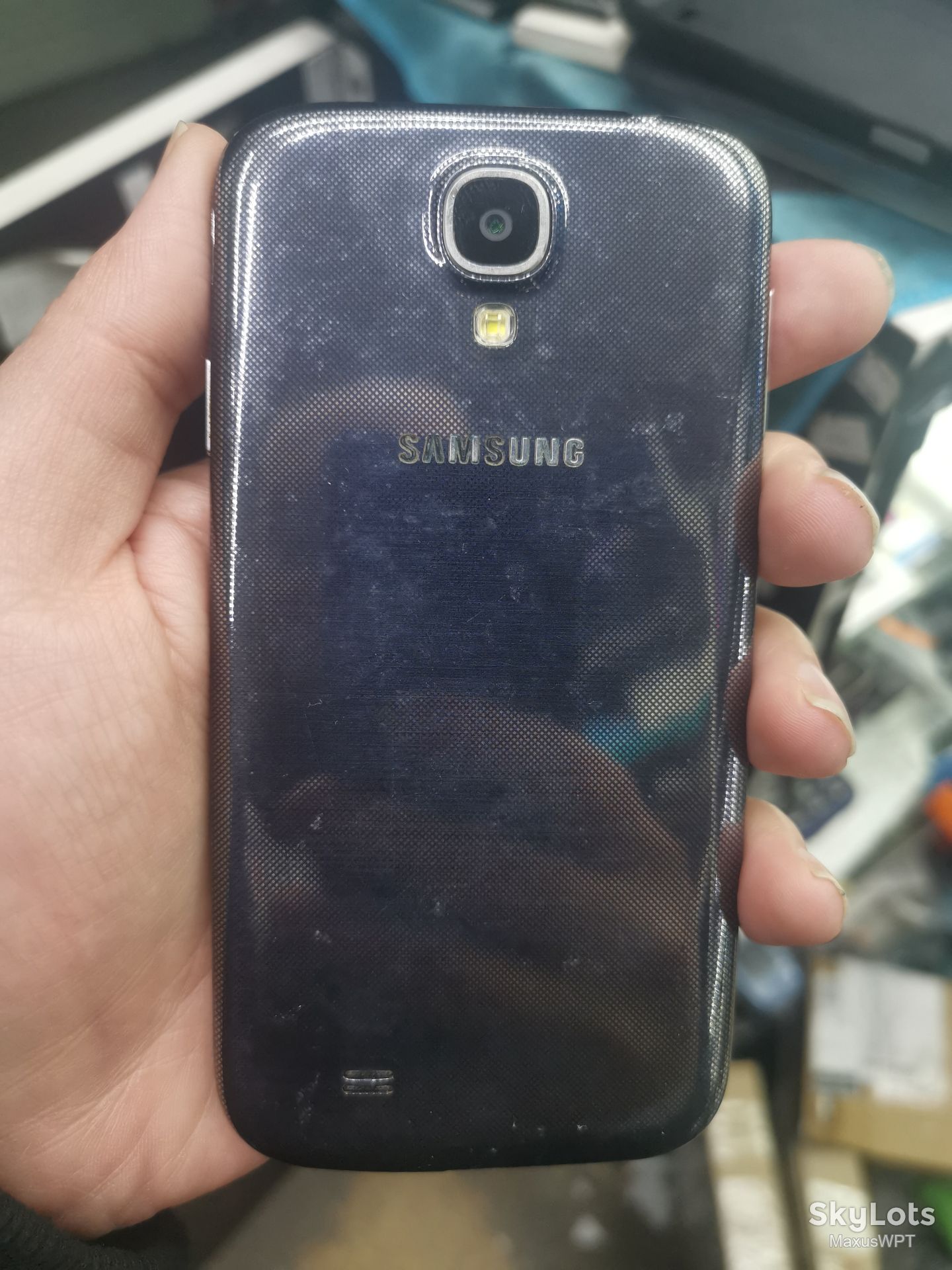 #522 Sklad Samsung S4 I9505 gray blue - фото фото фото 1