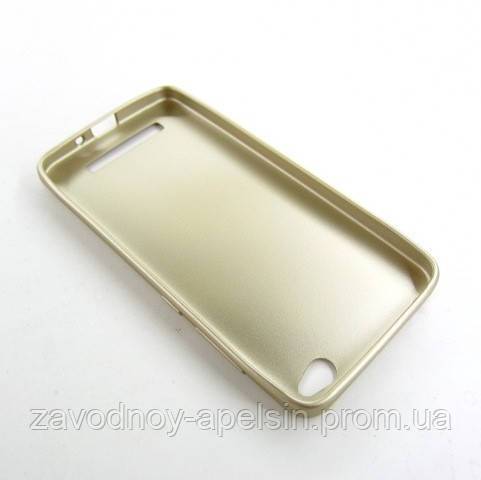 Xiaomi Redmi 3 4A чехол силиконовый soft touch gold - фото фото фото 1