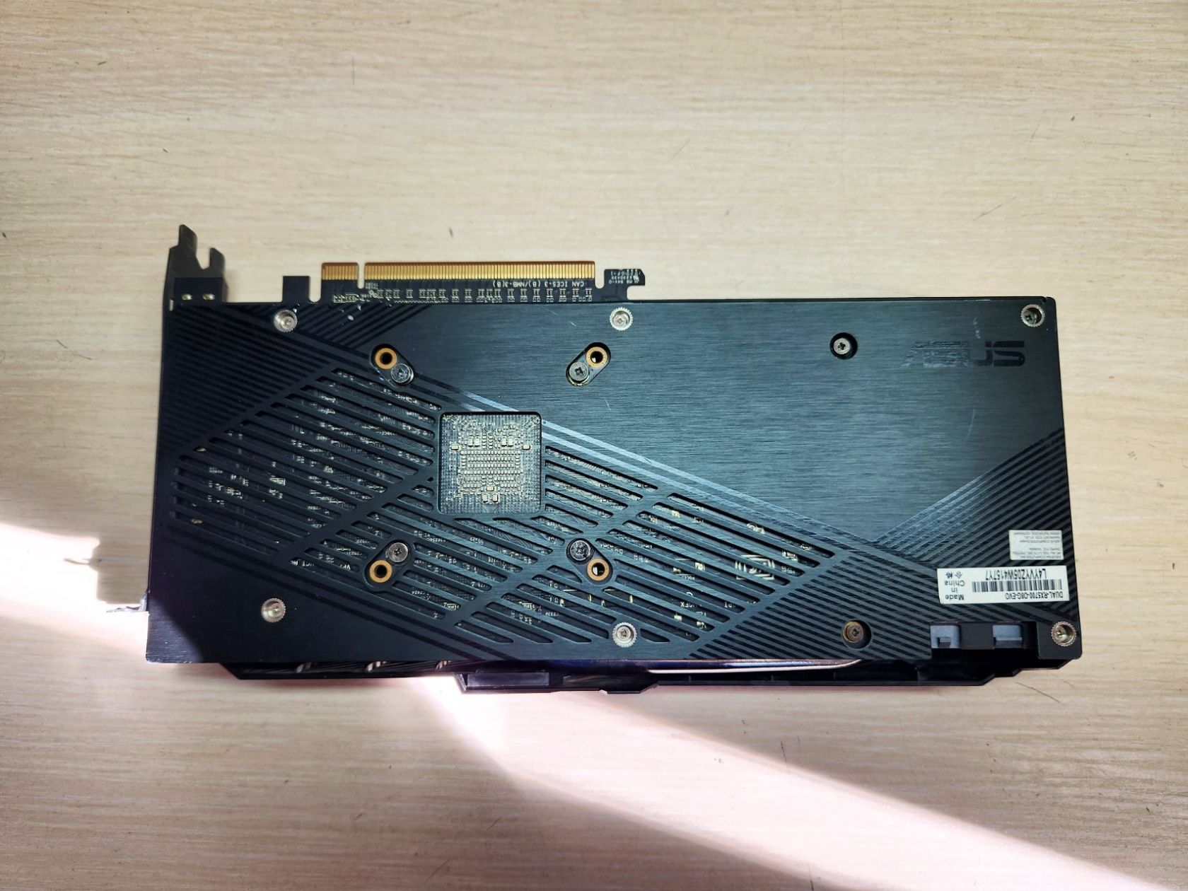 Під ремонт відеокарта ASUS DUAL RX5700 08G EVO - фото фото фото 4