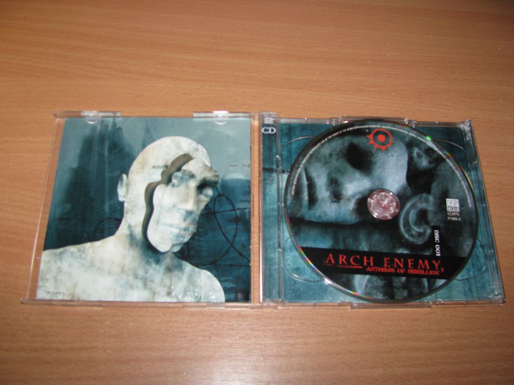 ARCH ENEMY - Anthems Of Rebellion  (2003 Century Media 1st press,2CD) - фото фото фото 1