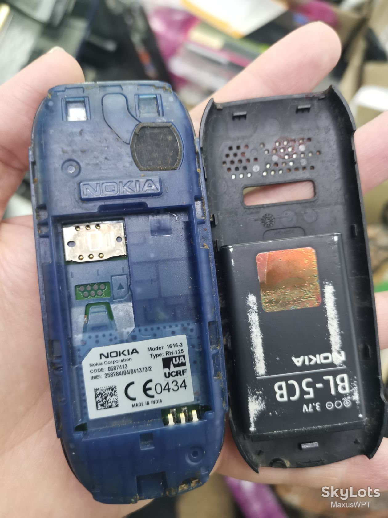 #shop Nokia 1616 1616-2 blue 373/2 - фото фото фото 2