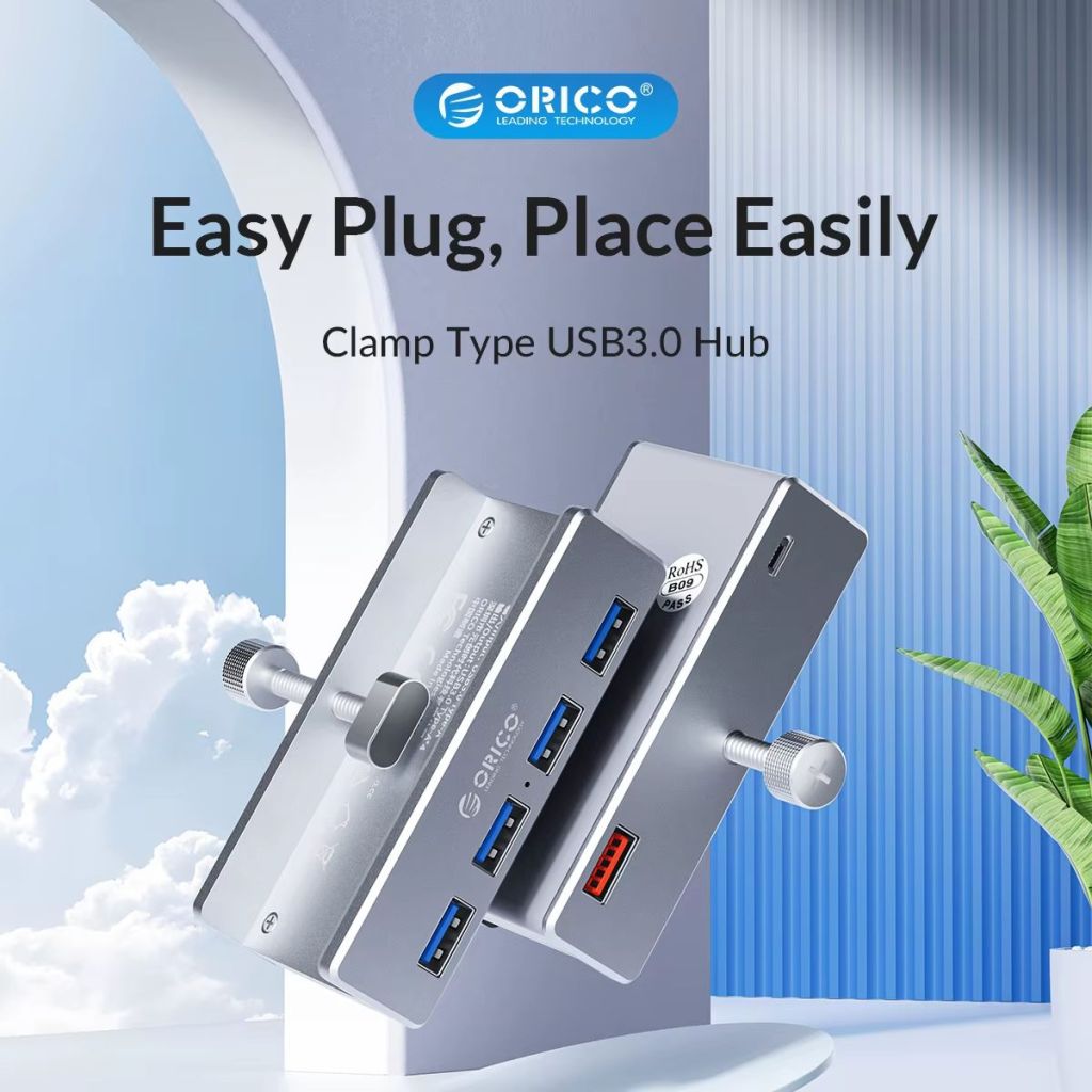 USB 3.0 хаб ORICO MH4PU  (4 порта + порт для доп. питания) - фото фото фото 0