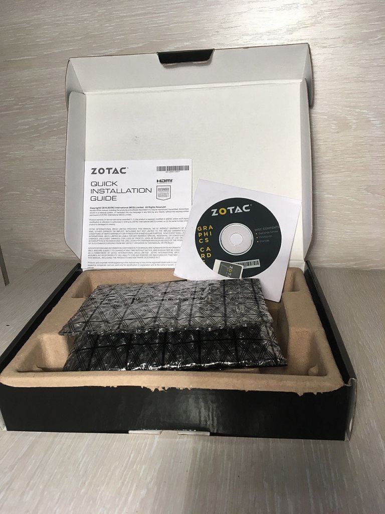 ⭐ Упаковка от видеокарты ZOTAC GTX GTX 1060 - фото фото фото 2