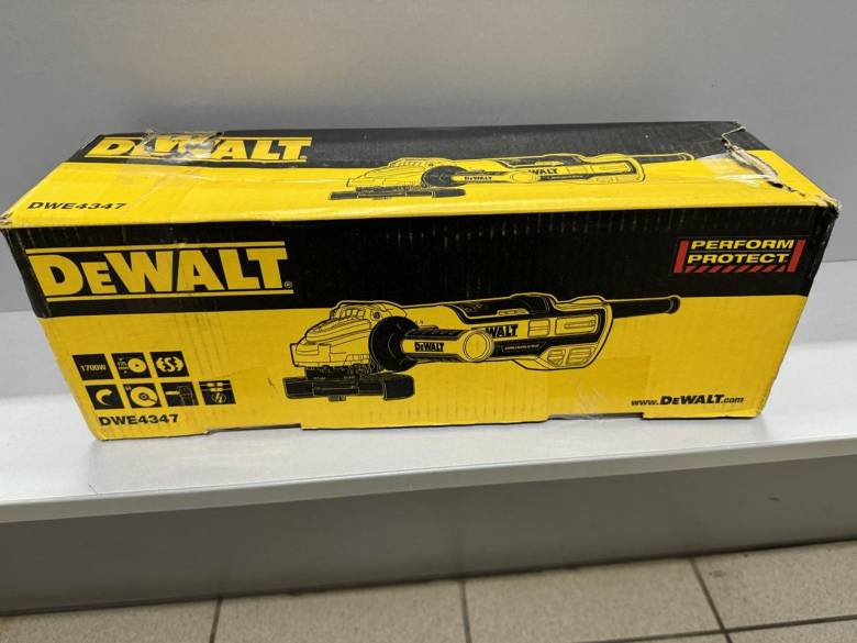 Шлифмашина угловая DeWalt DWE4347 Новый! - фото фото фото 3