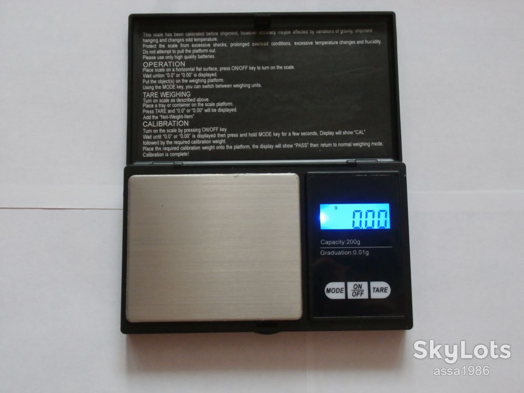 Ваги ювелірні Digital Scale Professional-Mini Портативні електронні ваги від 0.01 до 200грам - фото фото фото 5