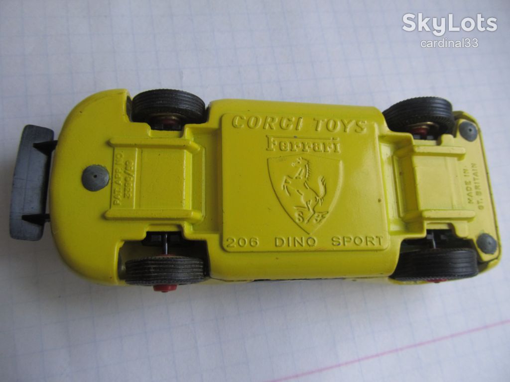 Corgi Toys 1/43. Ferrari Dino 206 - фото фото фото 5