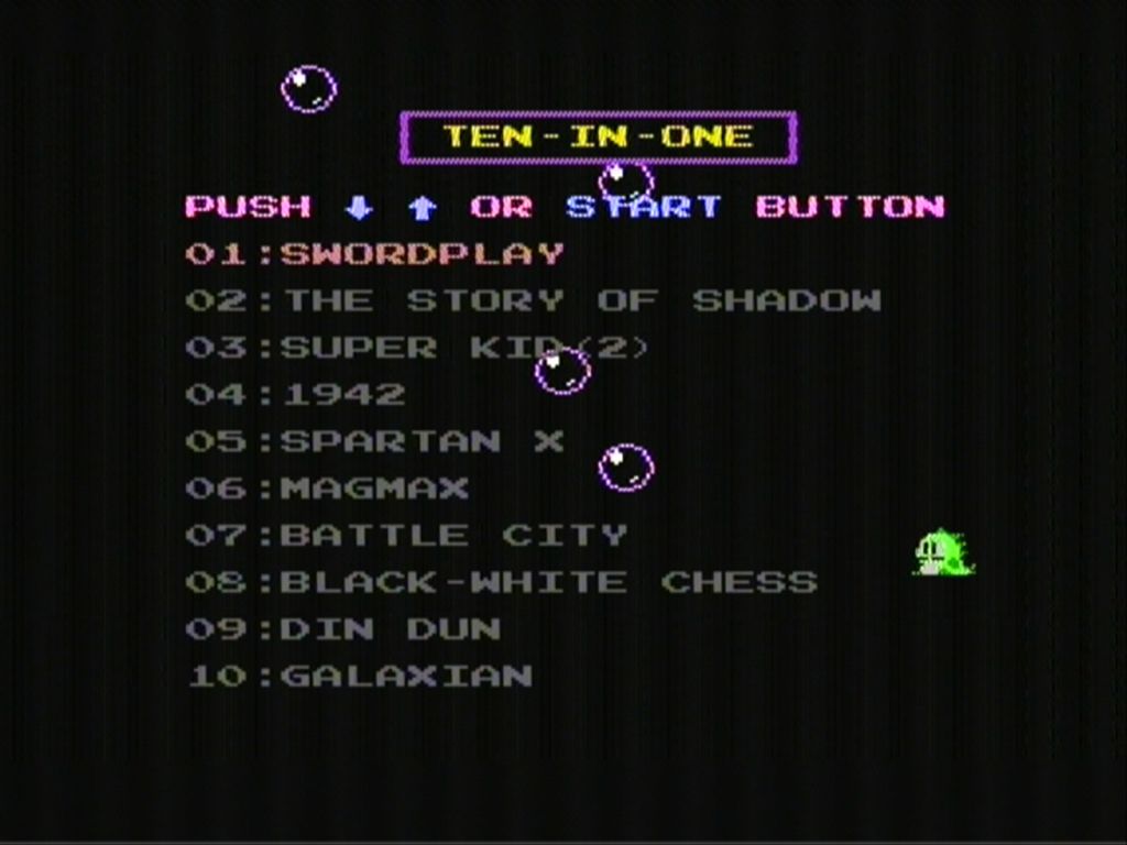 Картридж плата для игровой приставки Денди Dendy 8 bit - 10 in 1 - фото фото фото 2