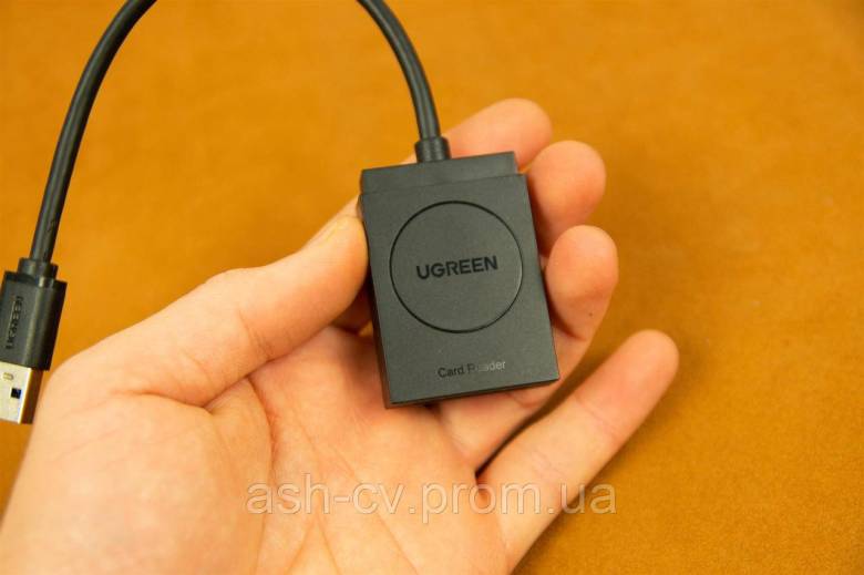 Картридер USB 3.0 Card Reader Ugreen (SD MicroSD) - фото фото фото 4
