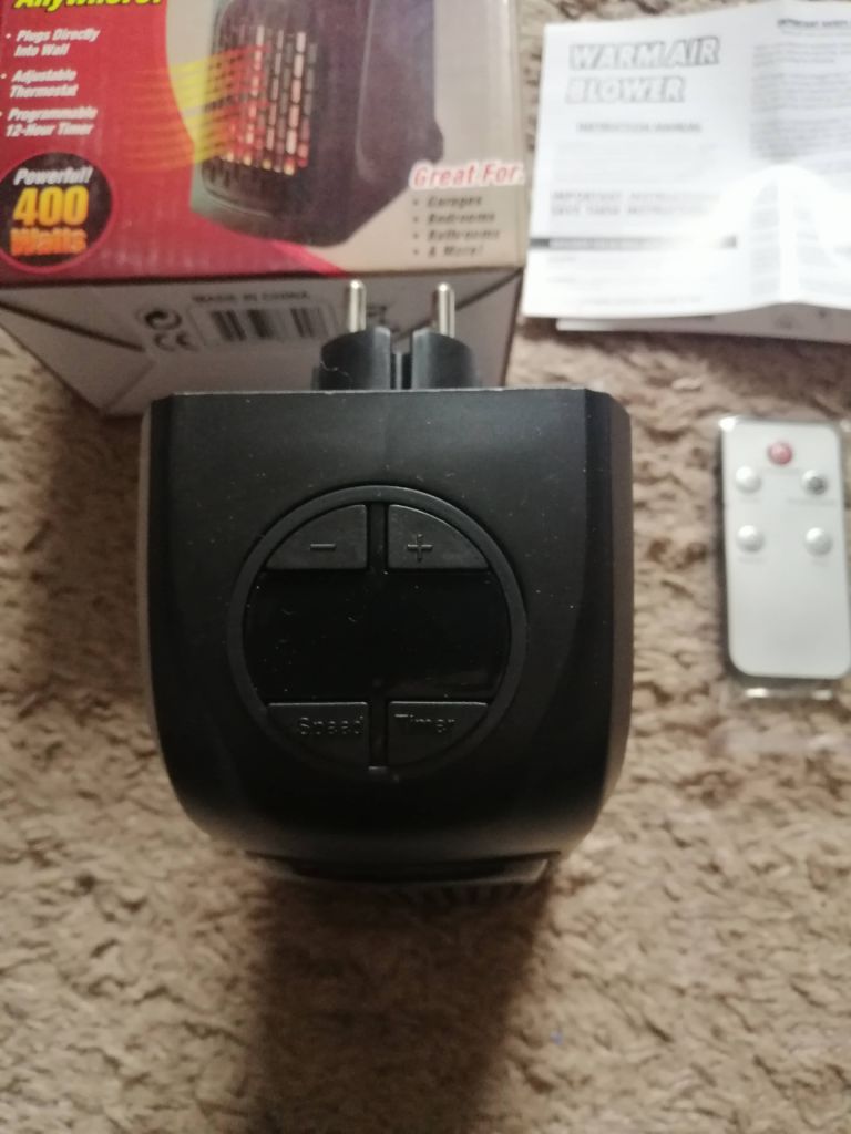 Портативный обогреватель в розетку 400W Handy Heater - фото фото фото 1