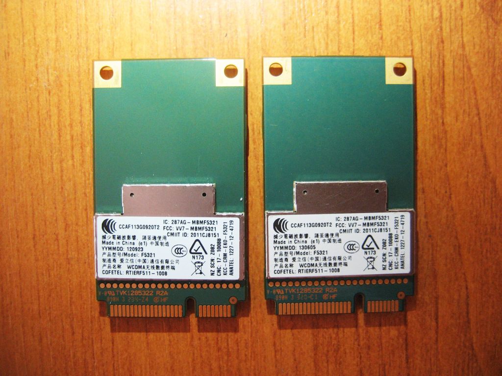 Модем PCIe 3G 4G Ericsson DW5560 Dell VNJRG f5321 - фото фото фото 1