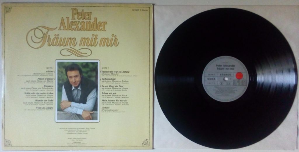 Peter Alexander - Traum Mit Mir 1981  (Club Edition, Germany)  (EX+/NM-) - фото фото фото 1