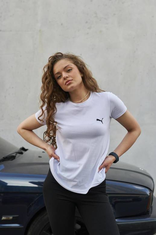 Женская футболка Puma белая - фото фото фото 2
