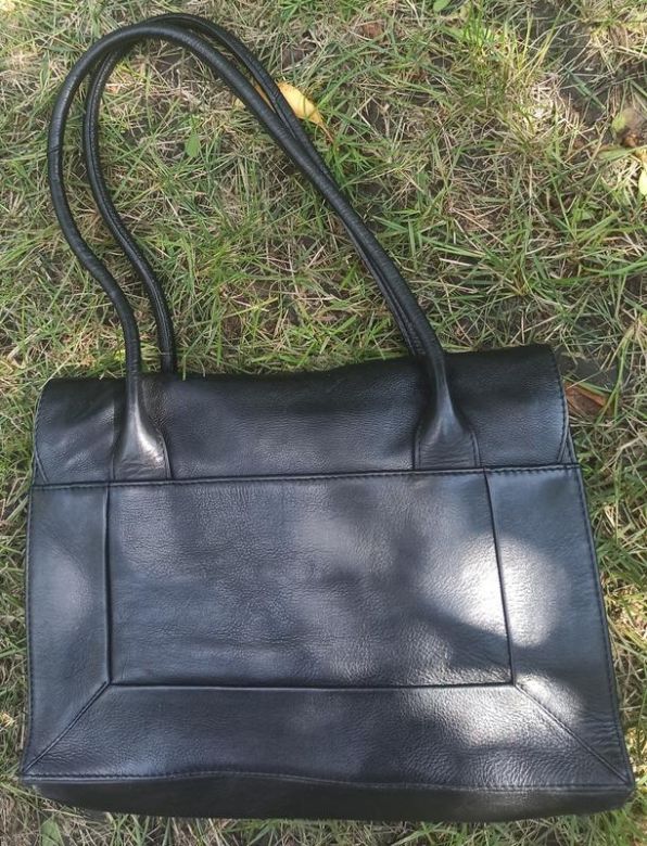 Шкіряна чорна сумка radley - фото фото фото 1