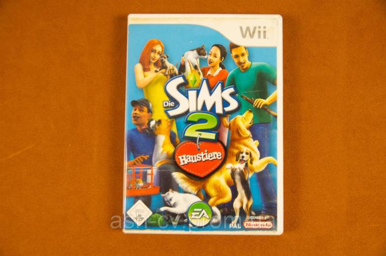 Диск, Nintendo, Wii, гра, Sims, 2 - фото фото фото 0