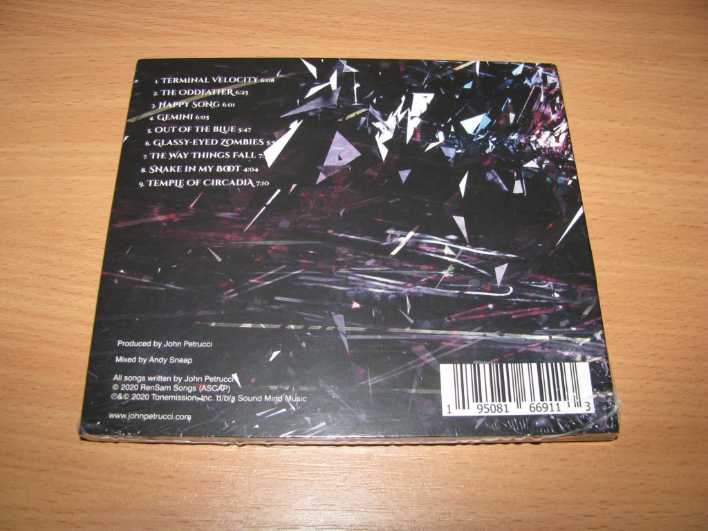 JOHN PETRUCCI - Terminal Velocity   (2020 Sound Mind Music,Digipack,Canada) - фото фото фото 1