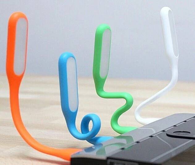 USB-лампа для ноутбука ліхтарик для Power Bank, світильник жовтий - фото фото фото 4