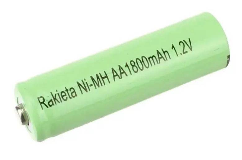 Аккумулятор Rakieta 1800mAh Ni-Mh 1.2V 14500 AA - фото фото фото 0