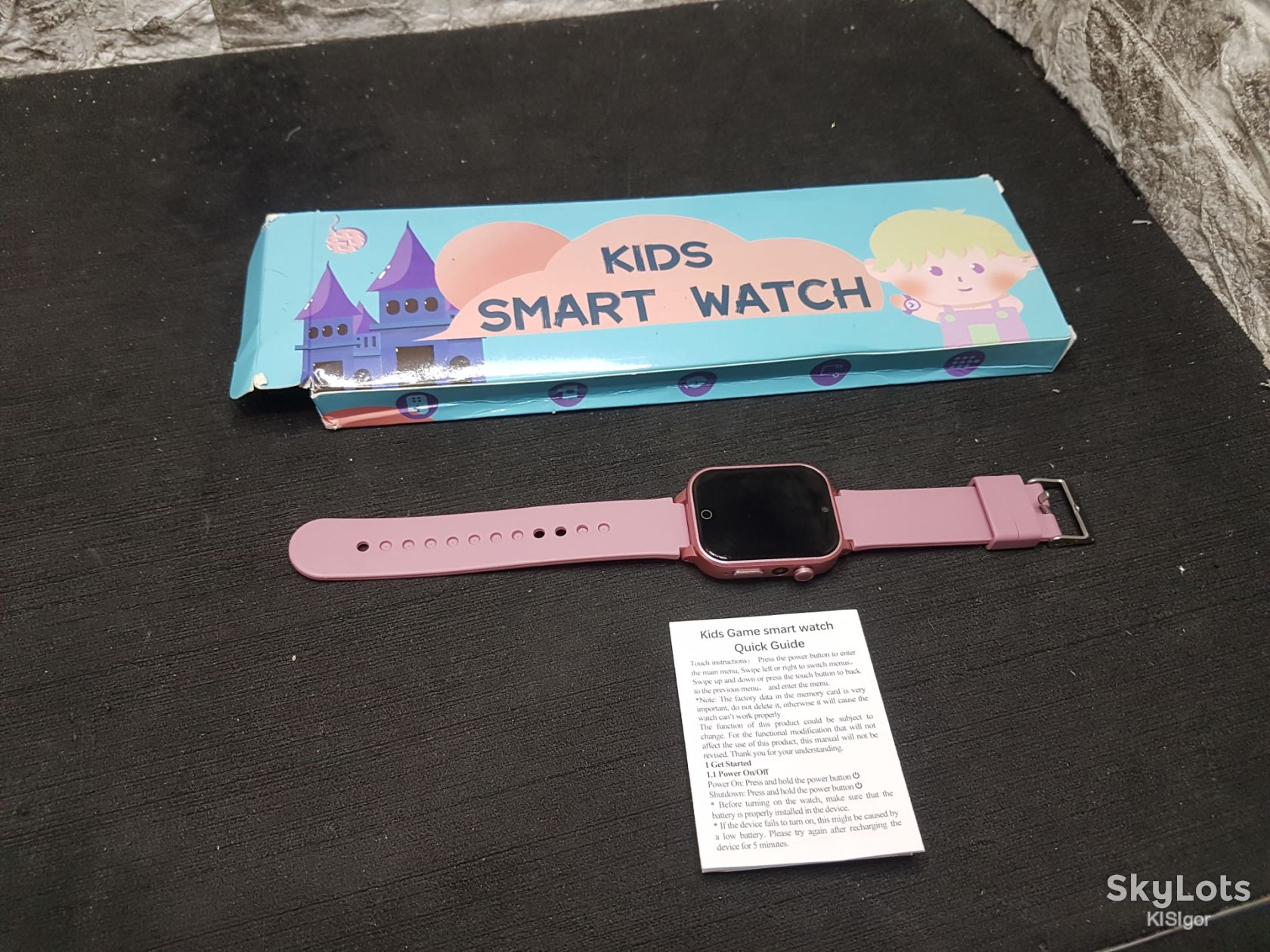 Дитячий смарт-годинник   (Kids Smart Watch) *80227 - фото фото фото 0