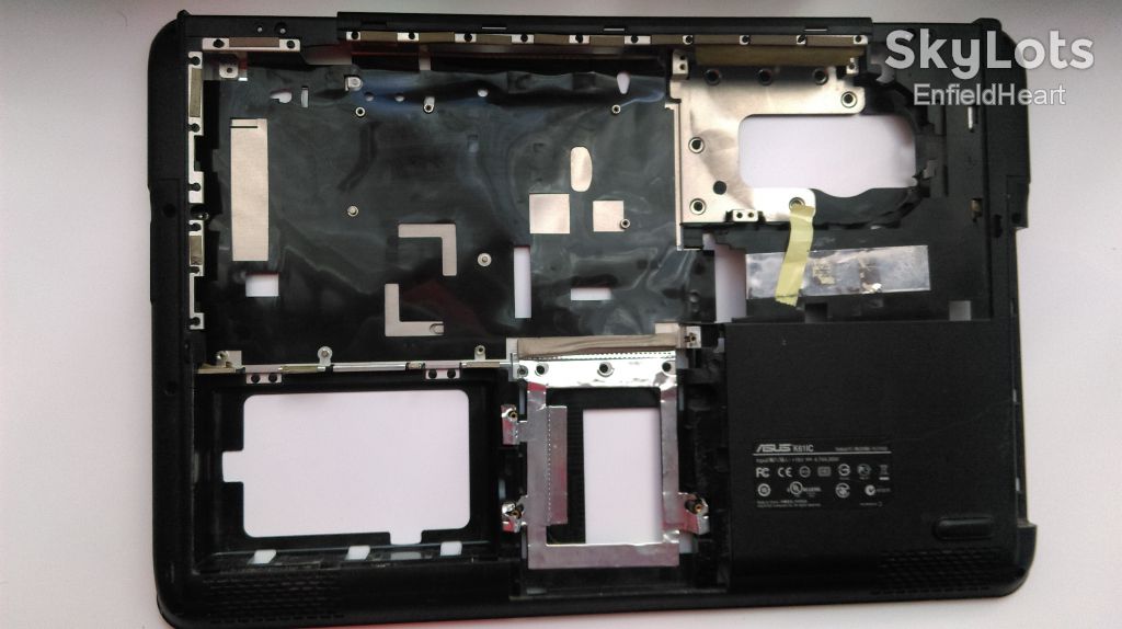 Корыто дно разборка Asus K61IC - фото фото фото 0