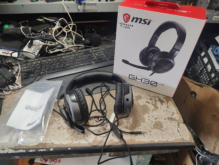 Игровые наушники MSI Immerse GH30 V2 № 25060609 - фото фото фото 0