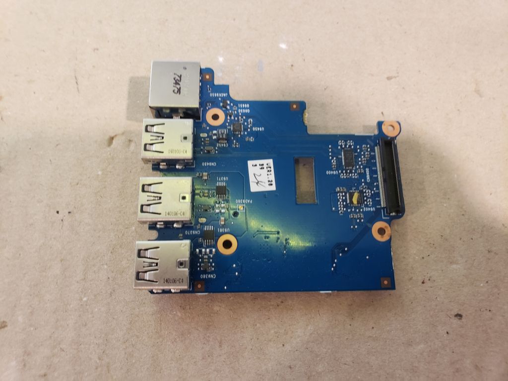Плата USB + LAN + Card Reader ноутбука  HP ProBook 650 655 G1   (6050A2566801-USB-A02) - фото фото фото 0