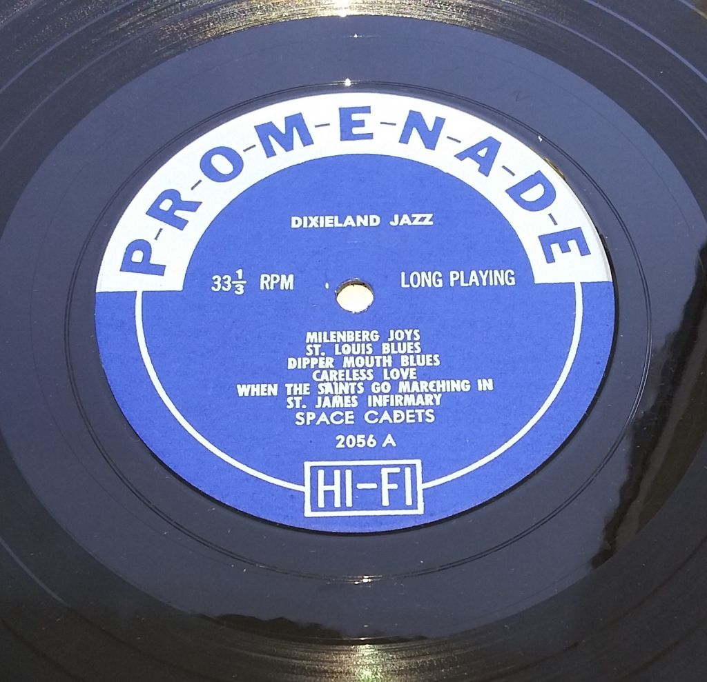 SPACE CADETS Dixieland Jazz LP VG/VG- - фото фото фото 2