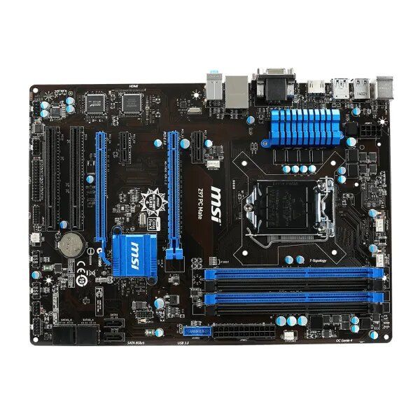 MSI Z97 PC Mate  (s1150, Intel Z97, PCI-Ex16) - фото фото фото 0