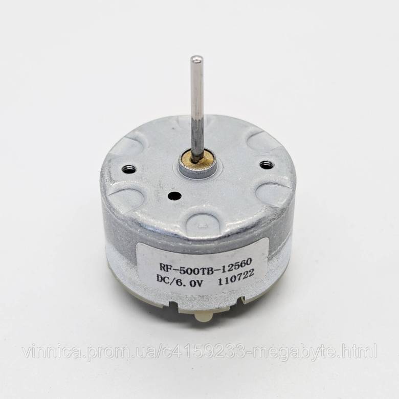 DC Motor Двигун RF-500TB-12560 DC 6V-12V D32mm L20.5mm - фото фото фото 4