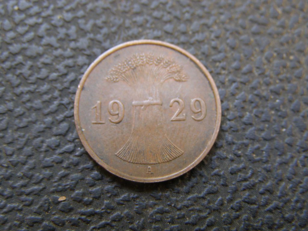 1 рейхспфенинг 1929 А - фото фото фото 1