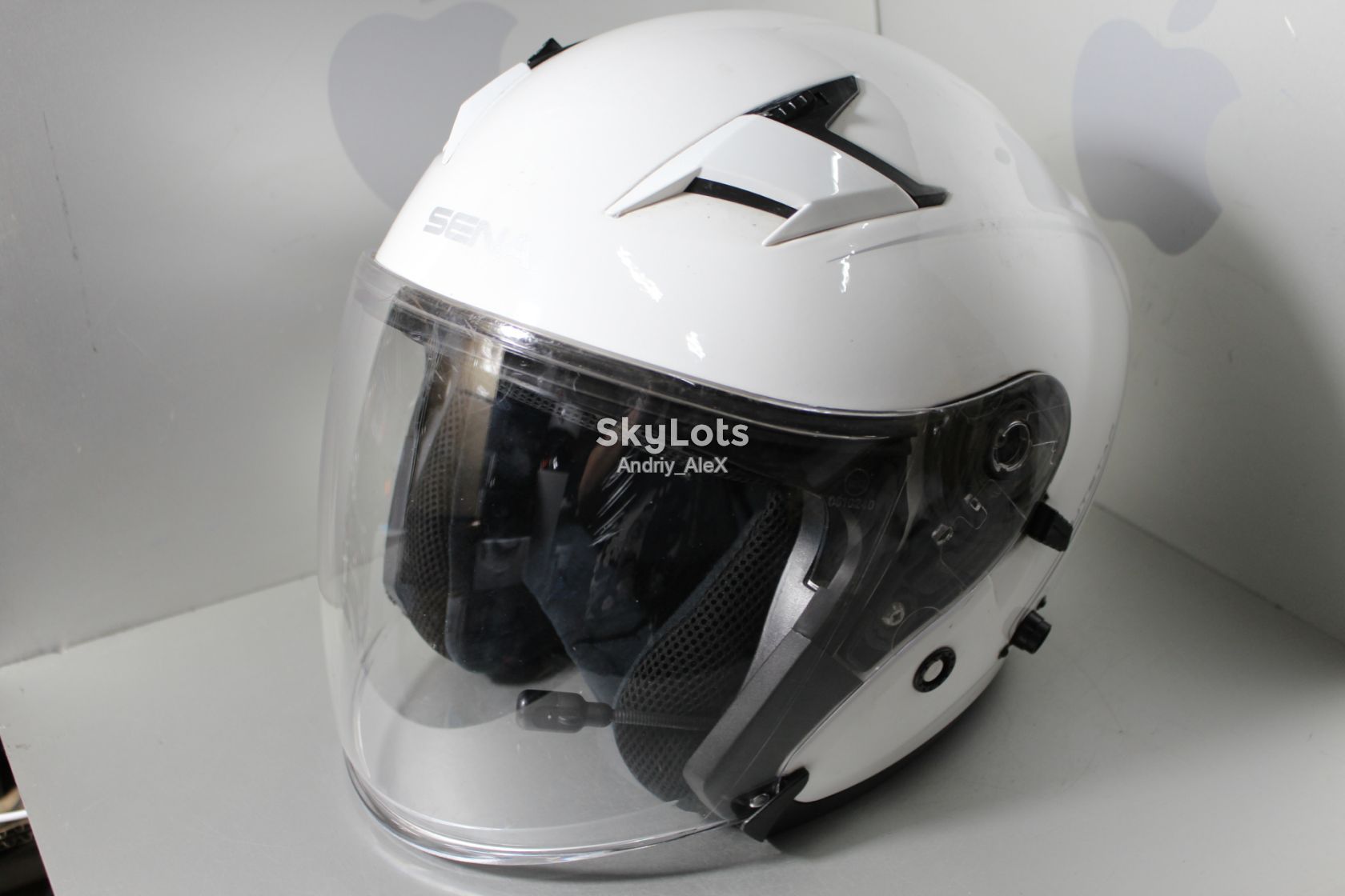 Мотошолом Sena Outstar SP58 Bluetooth Helmet  (smart шлем) - фото фото фото 2