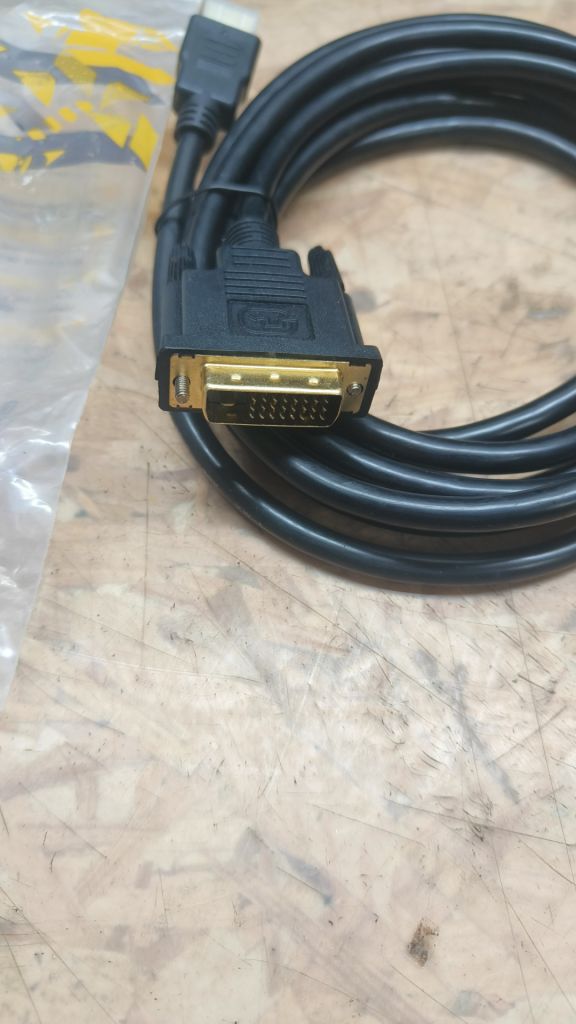 Лот Кабель HDMI-DVI 18+1pin 3м - фото фото фото 1