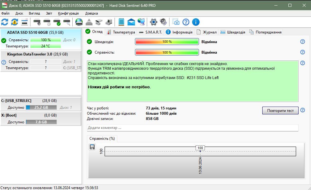 SSD диск 2.5 SATA 60GB ADATA - фото фото фото 2