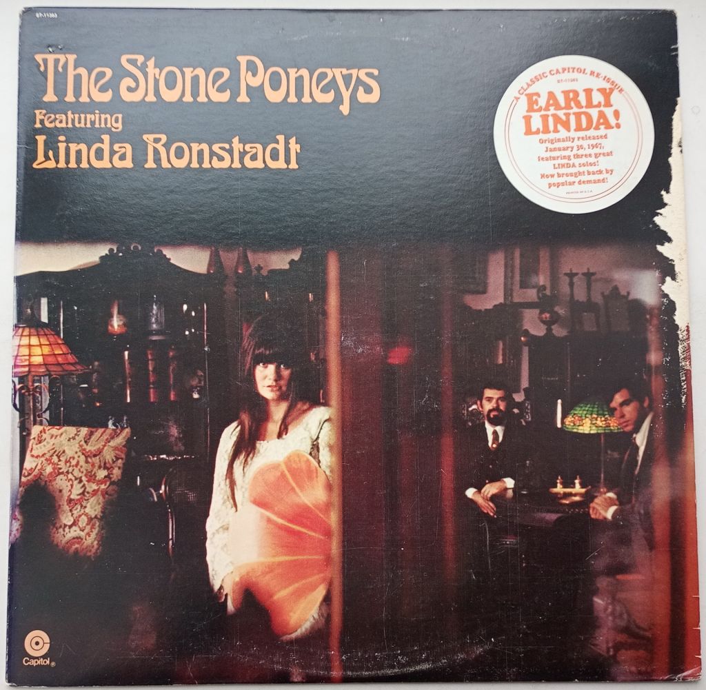 THE STONE PONEYS FEATURING LINDA RONSTADT LP VG++/VG - фото фото фото 0