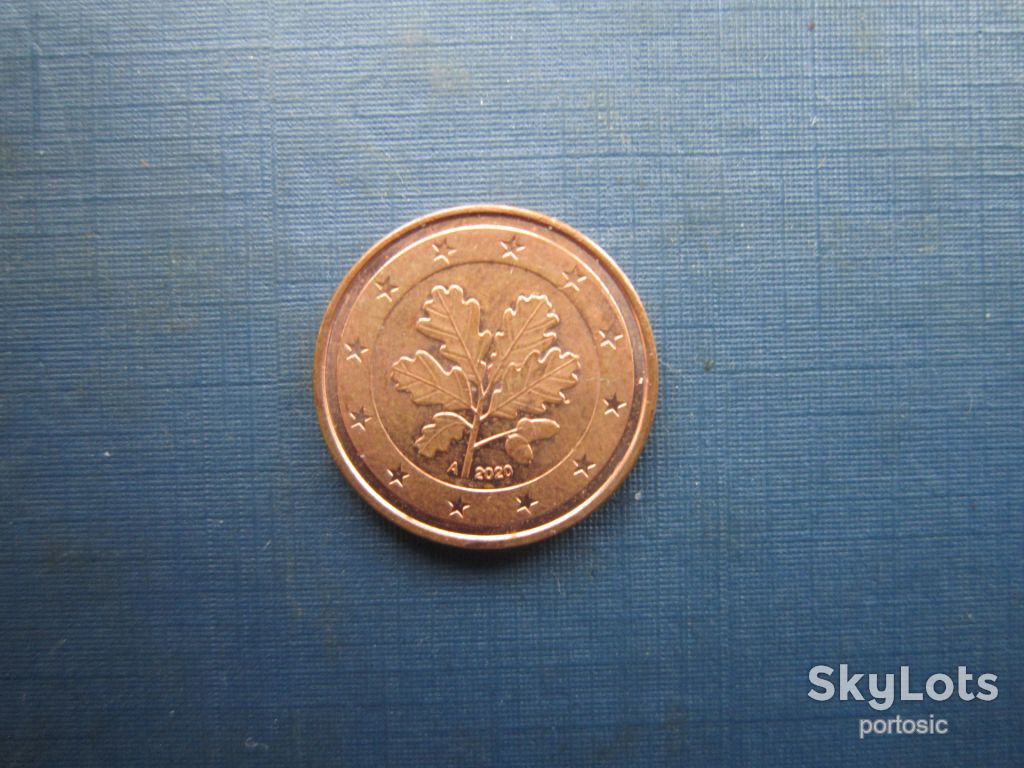 Монета 2 євроценти Німеччина 2020 А - фото фото фото 0