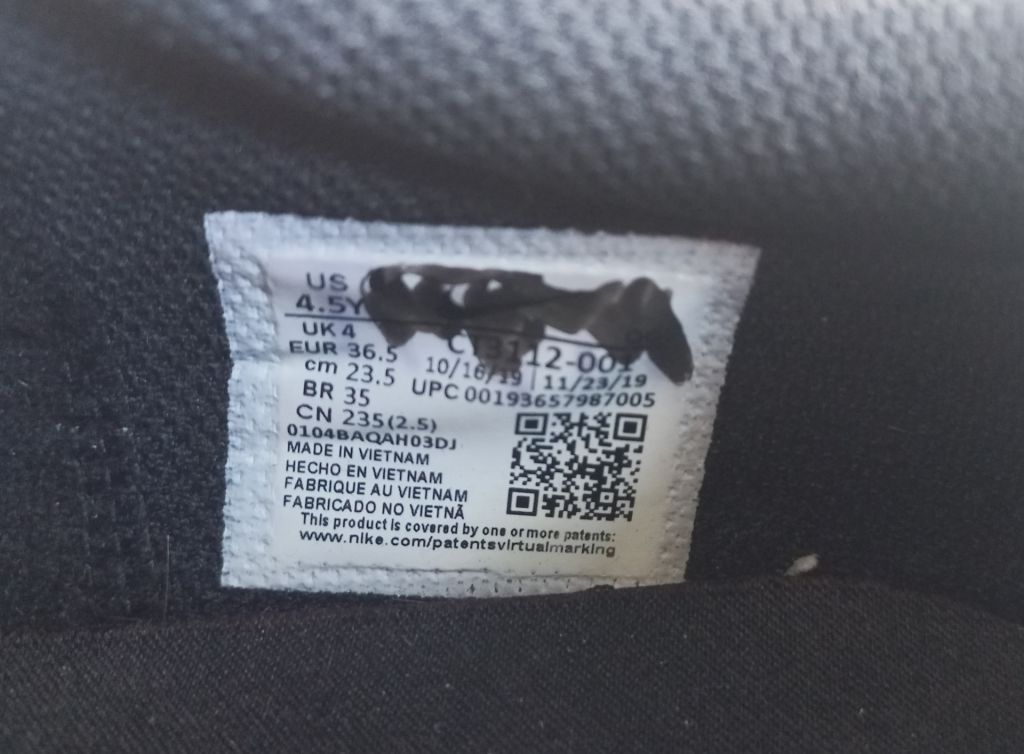 Кеди замша Nike, устілка 23,5 см. - фото фото фото 6