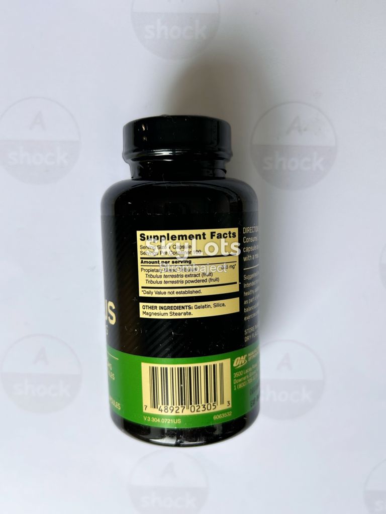 Тестостероновый бустер Optimum Nutrition Tribulus 625 mg   (100 капсул.) Трибулус - фото фото фото 1