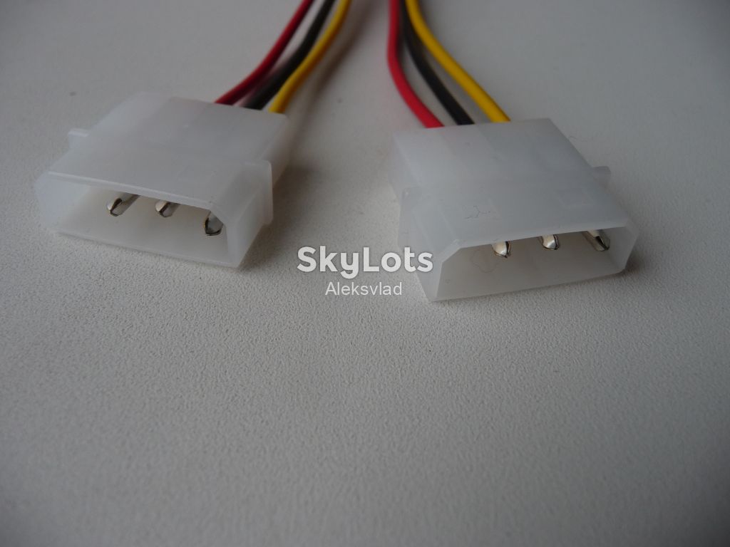 Переходник питания 2 molex - pci 6 pin для видеокарт - фото фото фото 4
