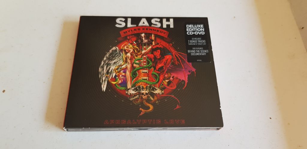 Slash Apocalyptic Love CD/DVD фірмовий - фото фото фото 0