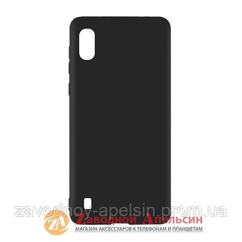 Samsung A10 A105 защитный чехол soft touch black - фото фото фото 0