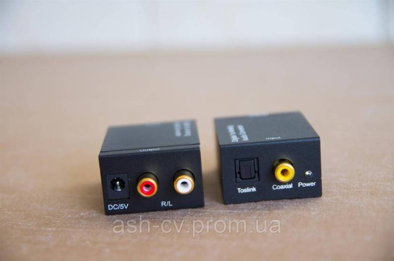 Конвертер, оптичний, Digital, to, Analog, Toslink, to, RCA - фото фото фото 4