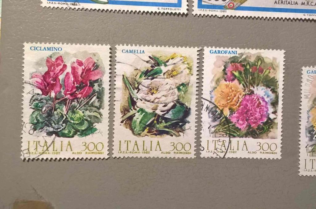 Италия Флора Цветы 1982 - фото фото фото 0