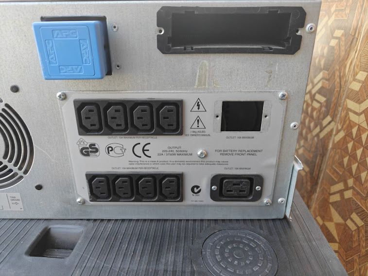 ИБП Бесперебойник UPS 5000 VA / ВА APC Smart-UPS XL SU5000RMXLI5U № 26250503 - фото фото фото 4
